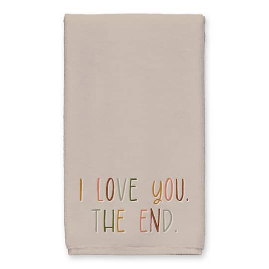 I Love You, The End 16" x 25" Towel Set